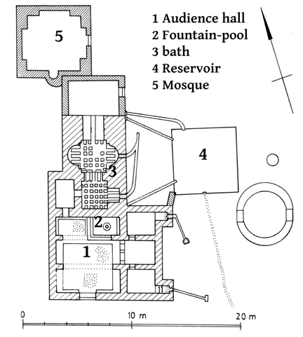 Diagram of the site