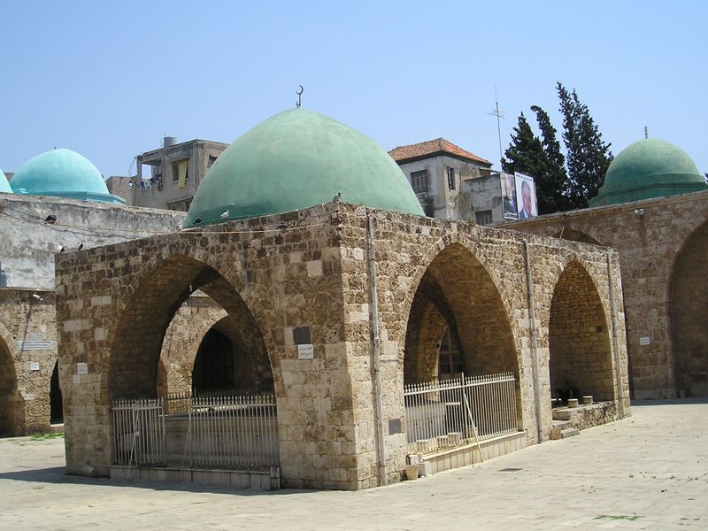 The Mosque washing area